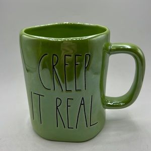 Creep It Real Rae Dunn Green Mug